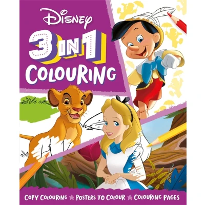 Afbeelding van Disney: 3 in 1 Colouring