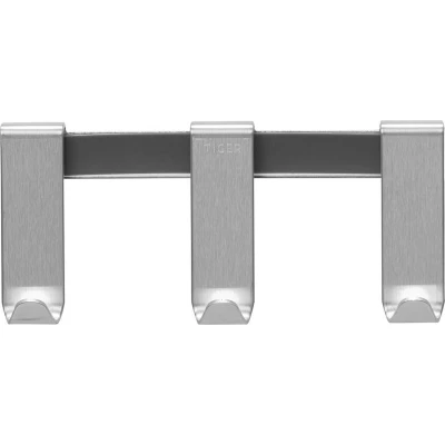 Afbeelding van Douche Haak Tiger Rack Basic RVS Geborsteld 6 8 mm