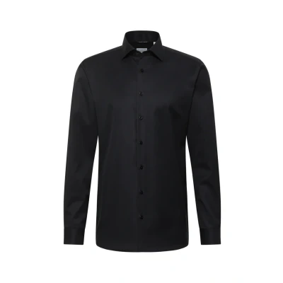 Afbeelding van Eterna Cover Shirt Modern FIT Zakelijk overhemd, Heren, Maat: 38x65, Schwarz