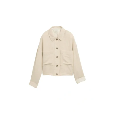 Afbeelding van TOM Tailor Jas, Dames, Maat: 36, Champagne