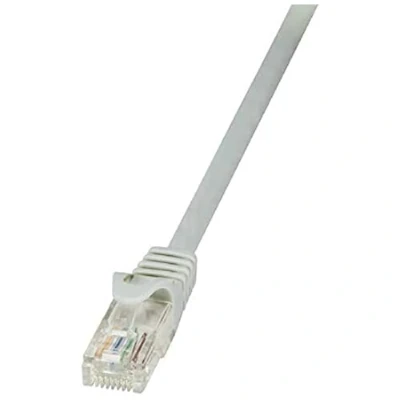 Afbeelding van LogiLink CP2092U RJ45 Netwerkkabel, patchkabel CAT 6 U/UTP 10.00 m Grijs Snagless 1 stuk(s)