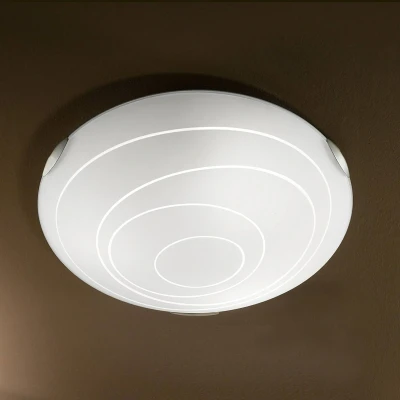 Afbeelding van Fabas Luce Ronde plafondlamp KENT, wit