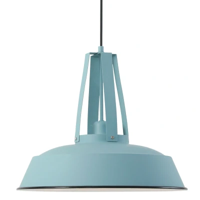Afbeelding van Mexlite hanglamp 1 lichts 42x200 cm blauw