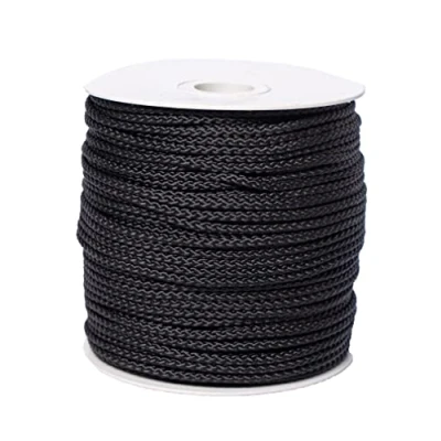 Afbeelding van Multifunctioneel touw van polypropyleen H.T. zwart 3 x 100 m