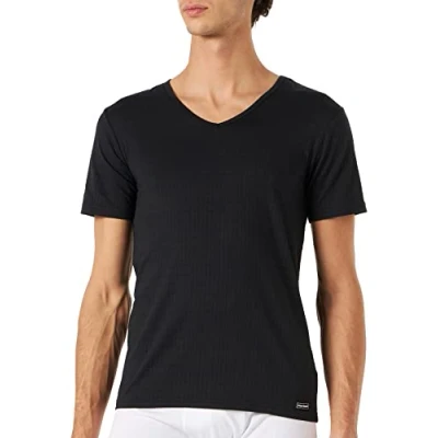 Afbeelding van Bruno Banani CHEC Tshirt basic, Heren, Maat: Small, Schwarz