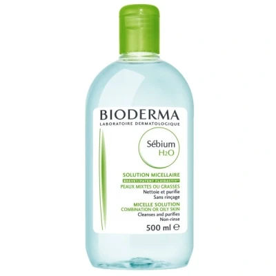 Afbeelding van Bioderma Sébium H2O Purifying Cleansing Micellar Water 500ml