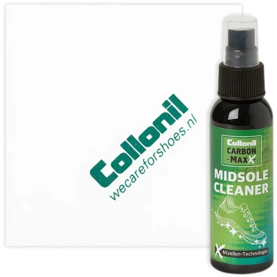 Afbeelding van Collonil Carbon Max Sneakerverzorging set Schoenzool reinigen Midsole cleaner + poetsdoek