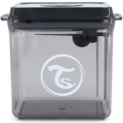 Afbeelding van Twistshake Babymelkpoeder Dispenser, Draagbare Luchtdichte Vershouddozen Voor Babyvoeding, Opslag Container Melkpoeder, Graan, Koffie, 1700 ml, BPA Vrij, Zwart