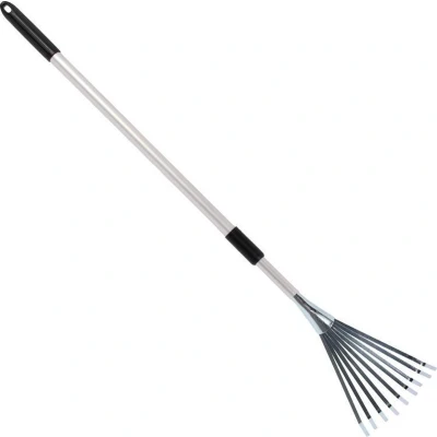 Afbeelding van Gazonhark Alu met Telescopische Steel Talen Tools