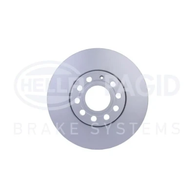 Afbeelding van HELLA PRO High carbon 8DD 355 127 081 Remschijf 288 25 05/10 112 Buiten geventileerd Gecoat Zonder wielbevestigingsbout, wielnaaf
