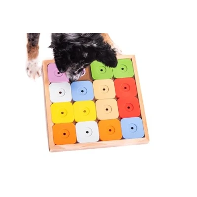 Afbeelding van My Intelligent Pets Hondenpuzzel Sudoku Genie Honden Speelgoed Hondenspeelgoed Snuffelmat hond