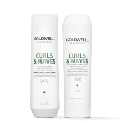 Afbeelding van Goldwell Dualsenses Curls &amp; Waves Hydrating Set 250+200ml