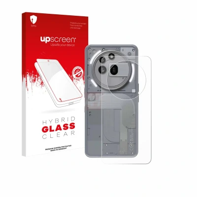 Afbeelding van upscreen Screenprotector voor Nothing Phone (3a) Pro (Achterkant) Folie Beschermfolie Beschermglas transparant
