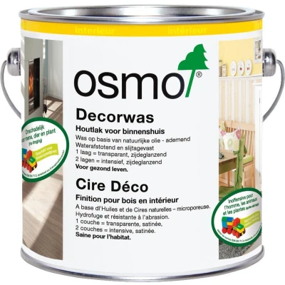 Afbeelding van Osmo Decorwas 3101 Kleurloos Transparant 125 ml