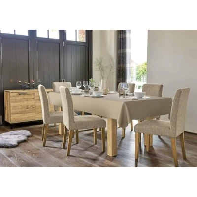 Afbeelding van d c fix PVC tafelkleed met amandel, vlekbestendig, waterdicht, modern, kunststof, voor binnen en buiten, 140 x 180 cm, rechthoekig