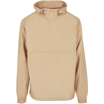 Afbeelding van Urban Classics Basic Windjack, Heren, Maat: Medium, Unionbeige