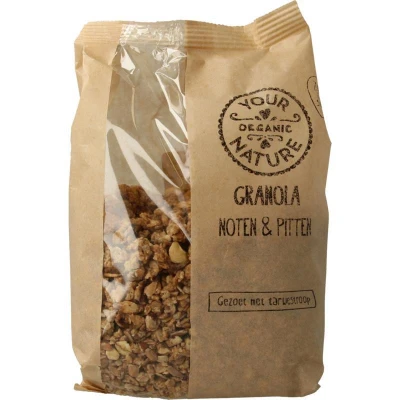 Afbeelding van Your Organic Nat Granola noten en pitten bio 375 g