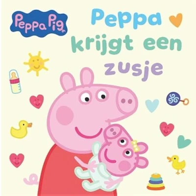 Afbeelding van Peppa krijgt een zusje (Hardback)