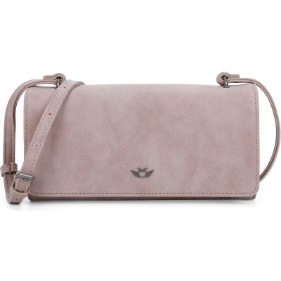 Afbeelding van Fritzi aus Preußen Schoudertas Vintage Flap01 Crossbody Taupy Bruine