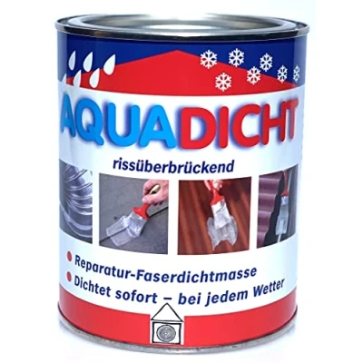 Afbeelding van Latzel Dämmstoffe Aqua Dicht Reparatie Vezelkit 750 ml blik transparant onmiddellijk bij elk weer Het origineel