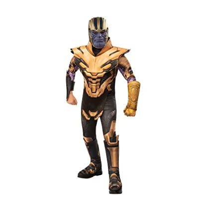 Afbeelding van Rubie&#039;s Officieel luxe kostuum Thanos, Avengers Endgame, kindermaat L, 8 10 jaar, lichaamslengte 147 cm