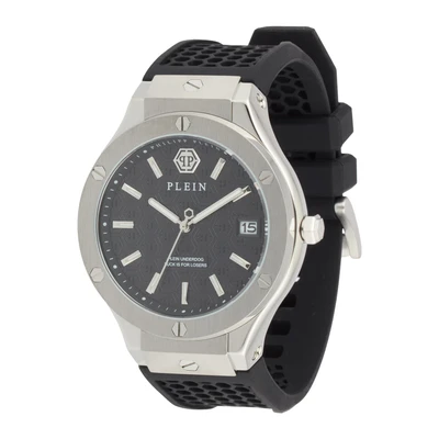Afbeelding van Philipp Plein Underdog PWUFA0125 Horloge Siliconen Zwart Ø 44 mm