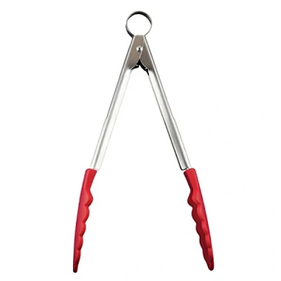 Afbeelding van Cuisipro Serveertang (met silicone) rood 24 cm 74708605