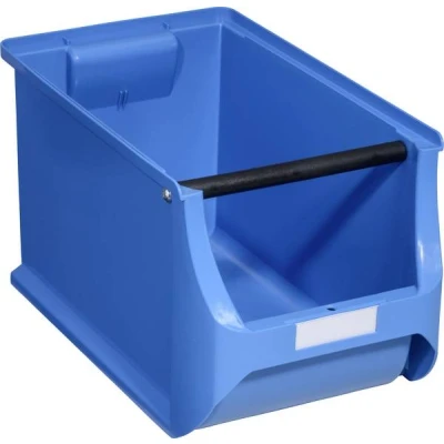 Afbeelding van Blauwe magazijnbakjes Profiplus en ophangbord Allit