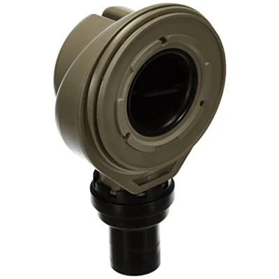 Afbeelding van Geberit douchebakafvoer d90 deksel waterslot 50 mm pe d40 gl chroom 150 552 21 1