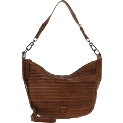 Afbeelding van FREDsBRUDER Leren Schoudertas Flowow Shoulderbag Iced Coffee Bruine