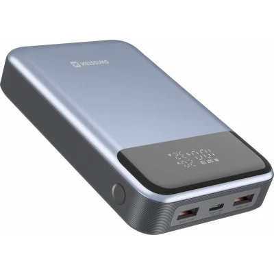 Afbeelding van Swissten Powerbank Laptop 20.000 mAh Snellader 100W Geschikt voor smartphones, tablets &amp; laptops USB C Grijs