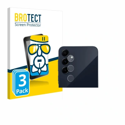 Afbeelding van BROTECT Screenprotector voor Samsung Galaxy A55 5G Enterprise Edition (ALLEEN Camera Lens) Folie Beschermfolie Beschermglas transparant (3 Stuks)