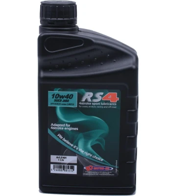 Afbeelding van BO Motor Oil / Systac Motorolie RS4 Sport 10W 40 (1L)