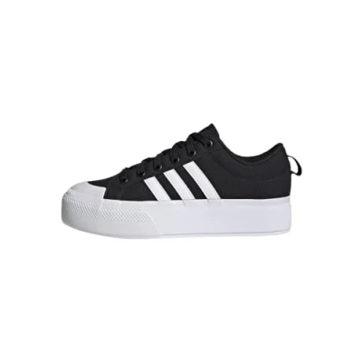 Afbeelding van adidas Dames Bravada 2.0 Platform Shoes, Core Black / Cloud White Black, 39 1/3 EU