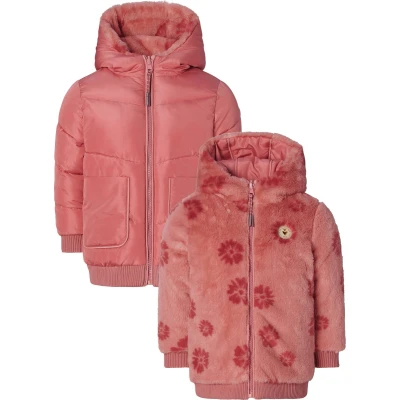 Afbeelding van Noppies Jacket Jishou reversible Meisjes Jas Maat 92
