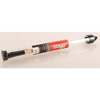 Afbeelding van Stagg SBRU20 WM Inschuifbare Brushes met houten greep