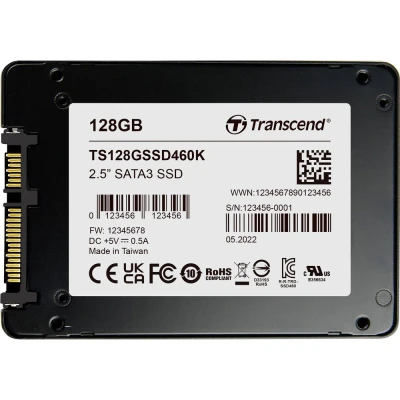 Afbeelding van Transcend 128 GB mSATA SSD harde schijf TS128GSSD460K VS1