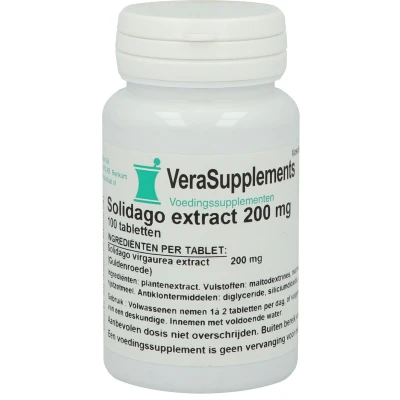 Afbeelding van VeraSupplements Solidago Virga Aurea Tabletten 100TB