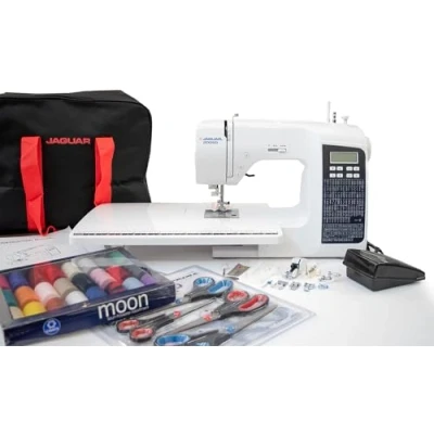Afbeelding van Jaguar 200SQ computernaaimachine, 200 steken, 9 ogen, inclusief groot accessoirepakket