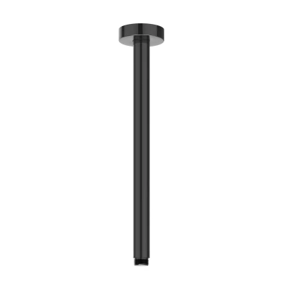 Afbeelding van IVY plafondbuis 30cm Zwart Chroom PVD