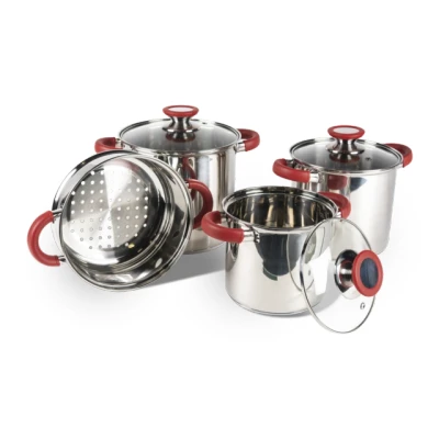 Afbeelding van Kampa Space Saver Deluxe Pannenset Pannensets RVS