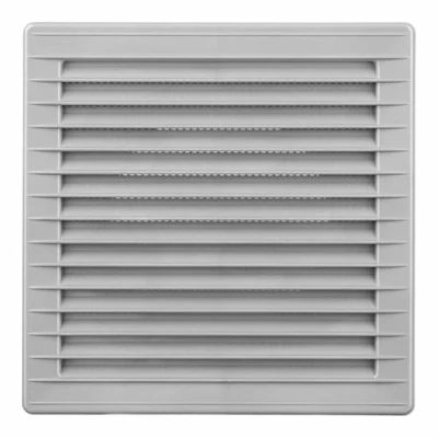 Afbeelding van Ventilatierooster EDM 87725 Grijs 17 x 1,15 cm Muggennet
