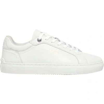 Afbeelding van Pepe Jeans Camden Edition Sneakers laag, Heren, Maat: 46, White Leer
