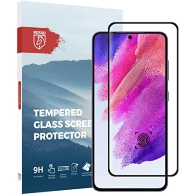Afbeelding van Rosso 9H Tempered Glass Screen Protector Geschikt voor Samsung Galaxy S21 FE