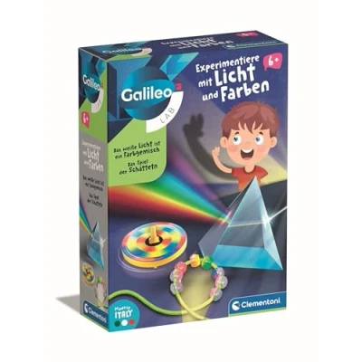 Afbeelding van Galileo Lab Experimenteer met licht en kleuren, kinderwetenschapsset, experimenteerdoos voor kinderen vanaf 5 jaar, 59380