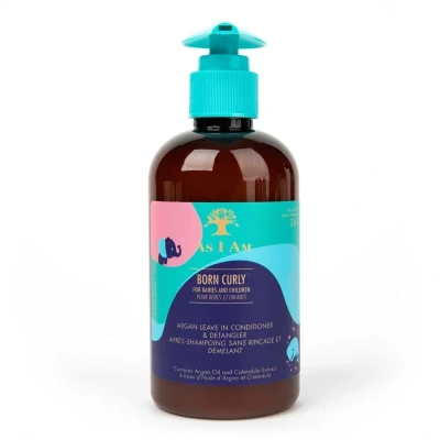 Afbeelding van As I Am Born Curly Argan Leave in Conditioner &amp; Detangler 240ml