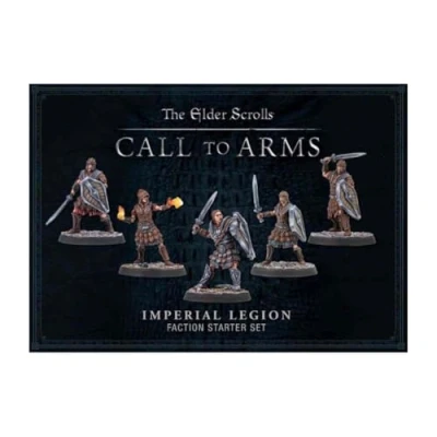 Afbeelding van The Elder Scrolls: Call To Arms Imperial Legion Hard Starter set Miniature Game Ongeschilderd