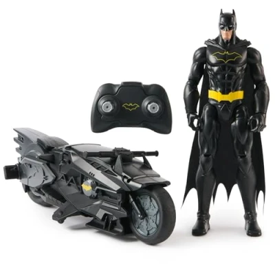 Afbeelding van Spin Master DC Comics Remote Control Voertuig 12 in Core Batcycle RC