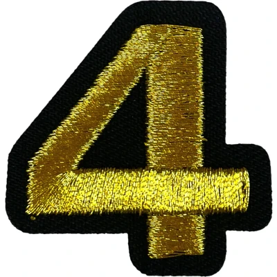 Afbeelding van Fjesta© Oeteldonk embleem Gouden cijfer 4