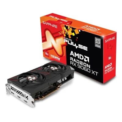 Afbeelding van Sapphire 8GB RX 9060 XT Pulse grafische kaart